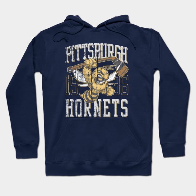 PITTSBURGH HORNETS Hoodie by OldSkoolDesign